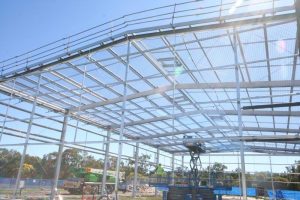 Safety nets Coolum State School Roof